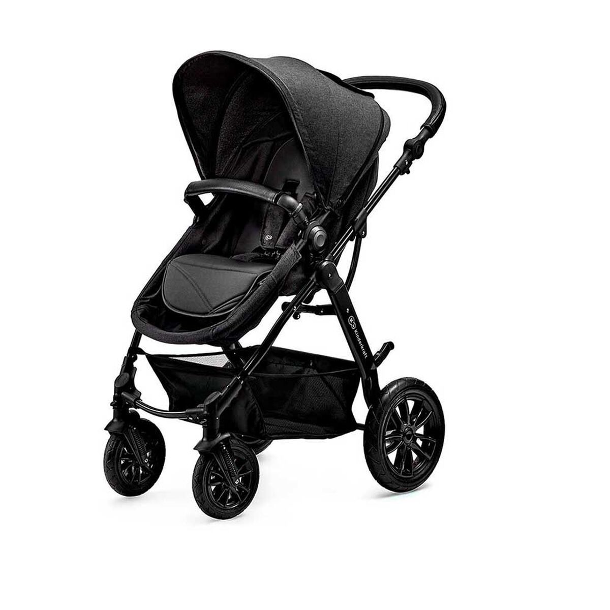 Coche de Paseo Moov 2 en 1 Negro Kinderkraft