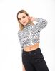 Top Cuello Perkins Manga Larga Mujer Fiorucci