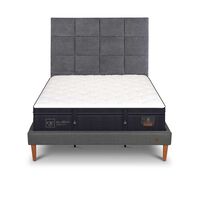Cama Europea CIC King Súper Premium + Respaldo
