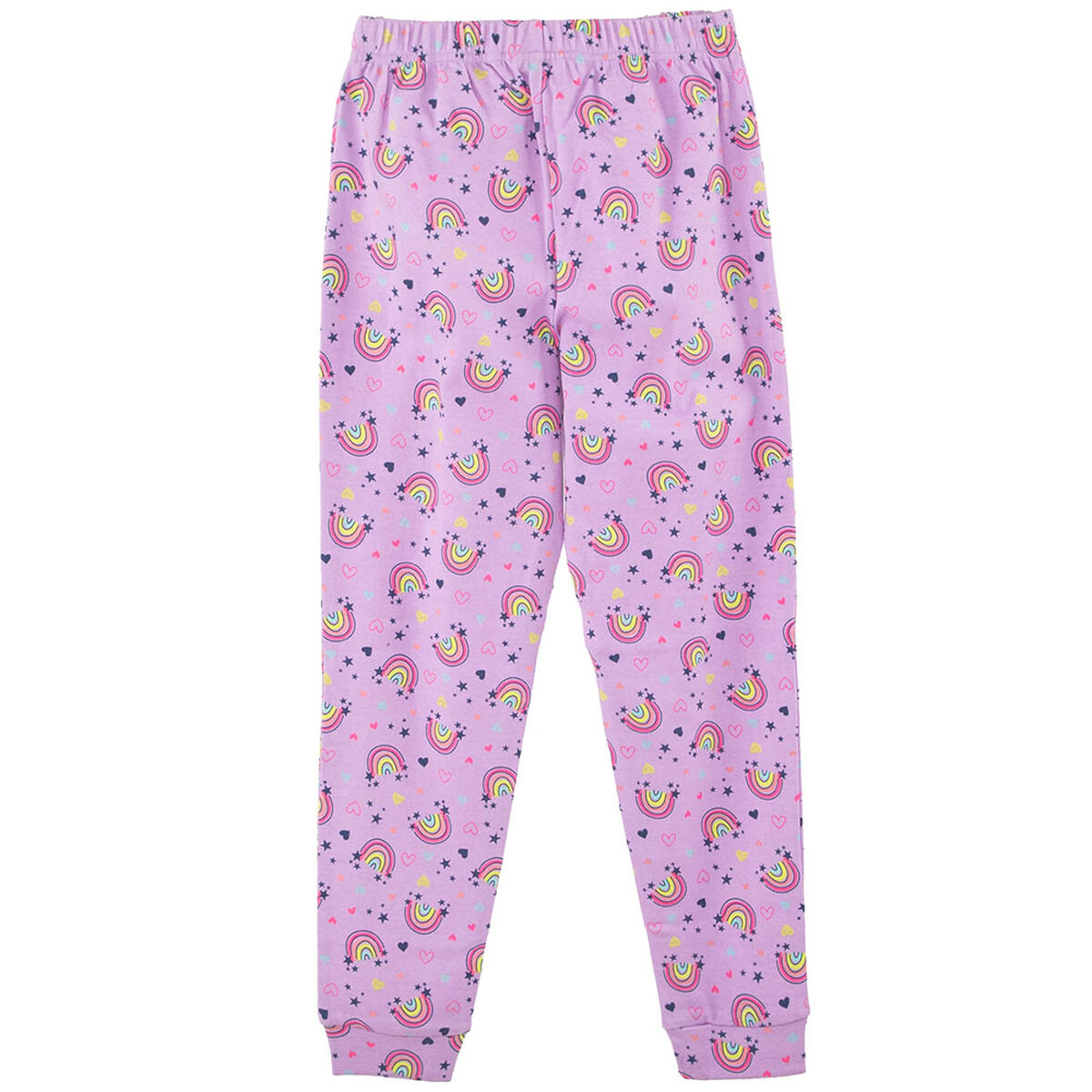 Pijama Estampado de Algodón Niña Chess