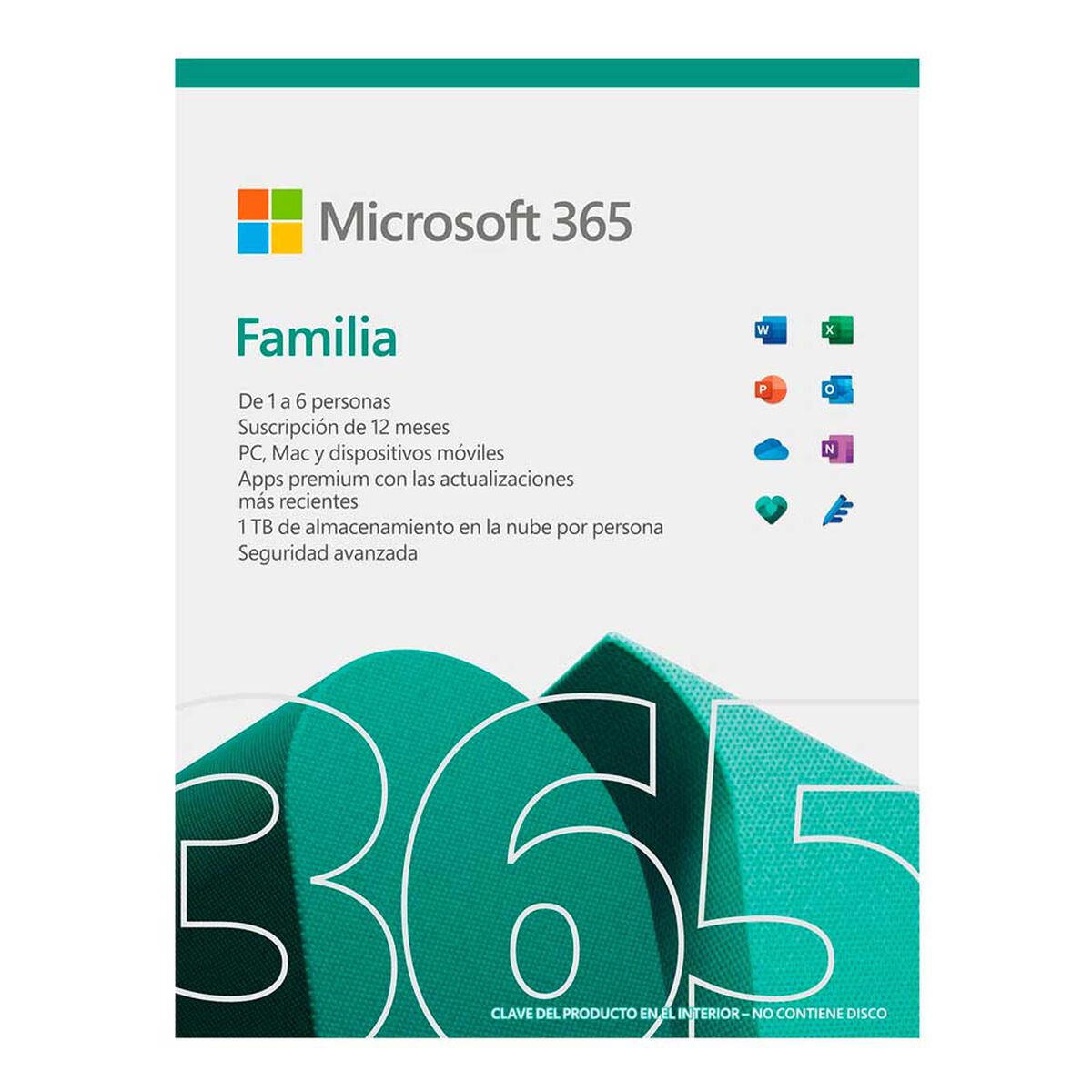 Microsoft Office 365 Family 2021 Suscripción 1 Año