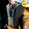 Mochila LEVO Notebook  15" Gris