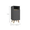 Optimizador de Baño TuHome Laurent 1 Puerta Duna