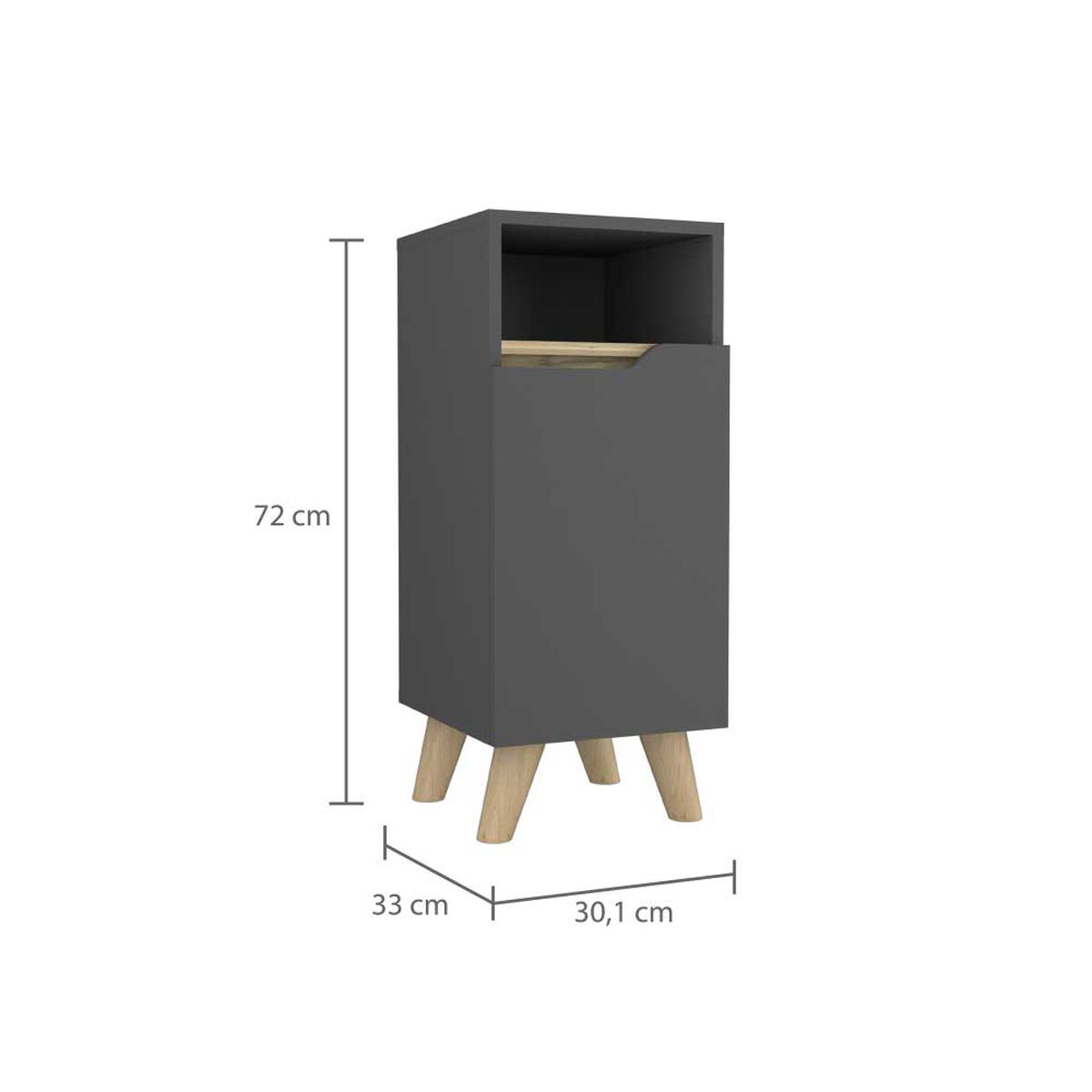 Optimizador de Baño TuHome Laurent 1 Puerta Duna