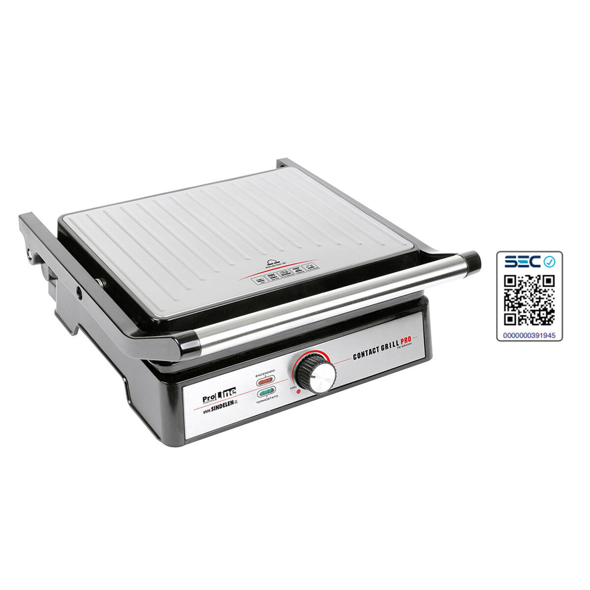 Parrilla Eléctrica Sindelen Contact Grill Pro PE-5500IN