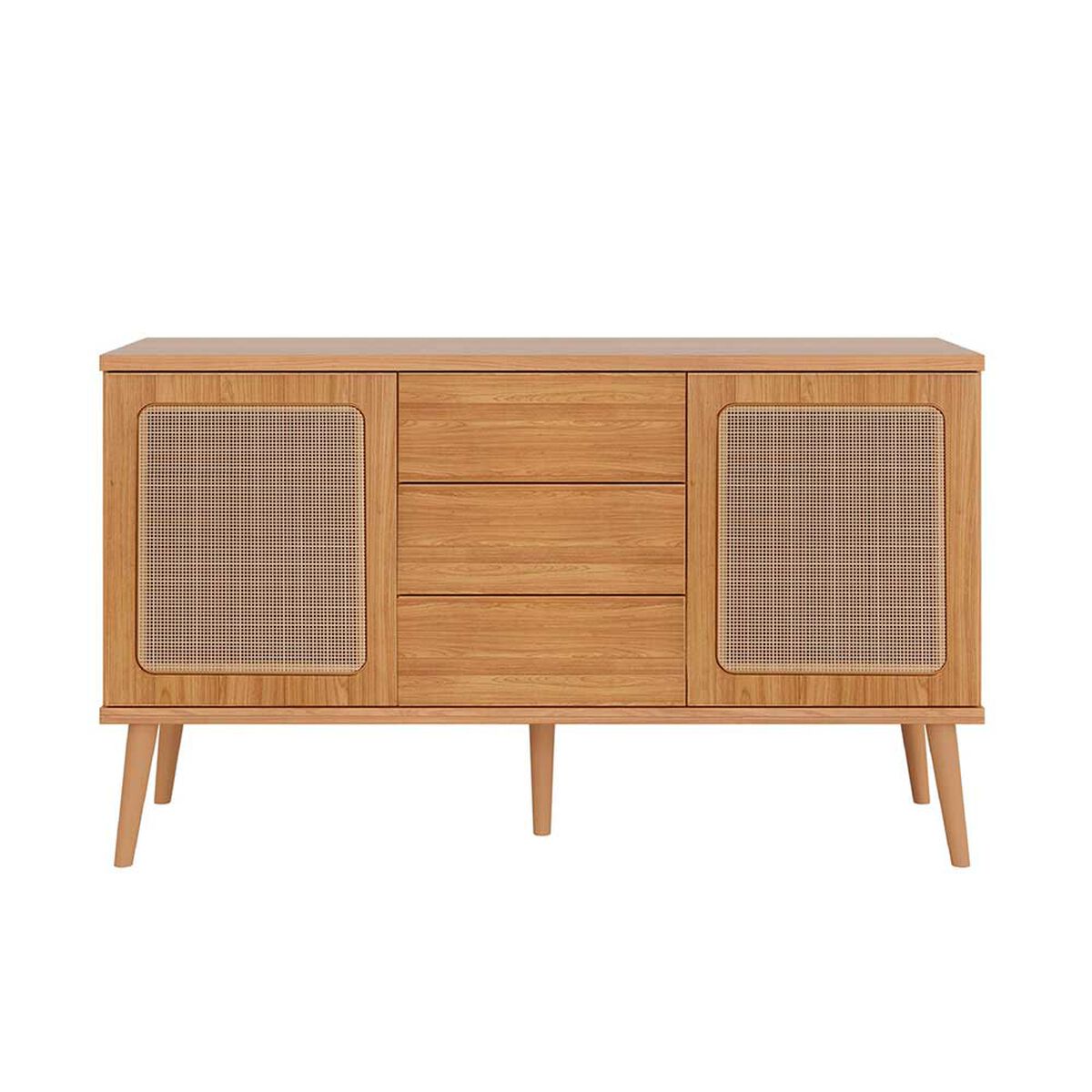 Buffet Roca Alturas 2 Puertas 3 Cajones Canela