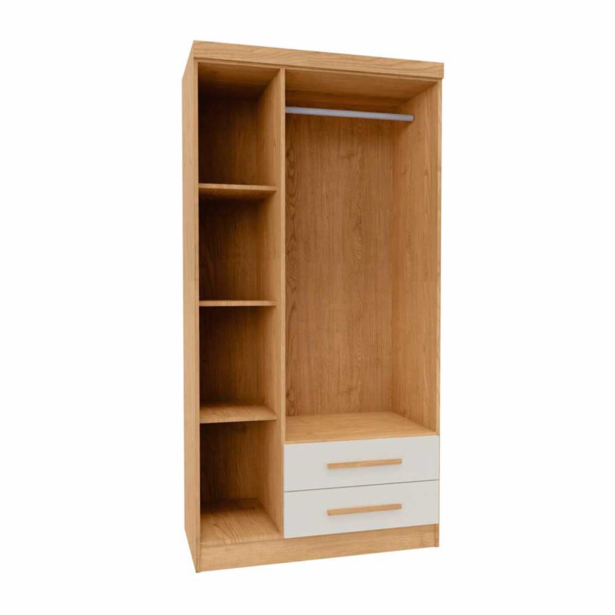 Closet Yardas Leticia 3 Puertas 2 Cajones Arena