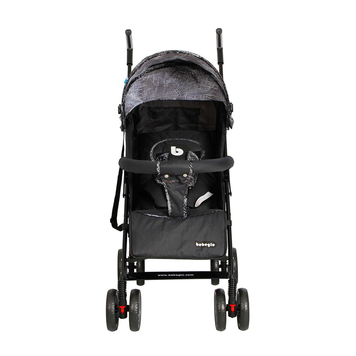Coche Paraguas Bebeglo RS-1395-4 Gris