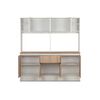 Mueble de Cocina CIC Ibiza 1 Cajón 8 Puertas Blanco Alpino