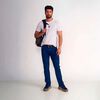 Jeans Slim Tiro Medio Hombre Ellus