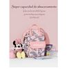 Mochila Pañalera Maternal con Accesorios Rosada Lubabycas