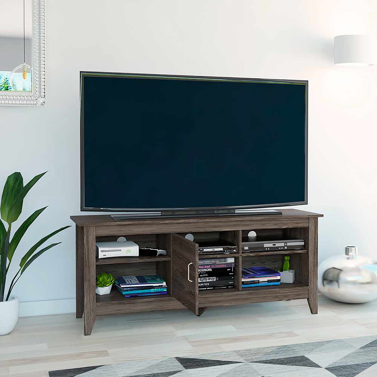 Rack TV Hasta 65" con Puerta TuHome Essential