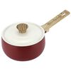 Batería de Cocina Aluminio Forjado Fantuzzi Biella  Rojo 7 Piezas