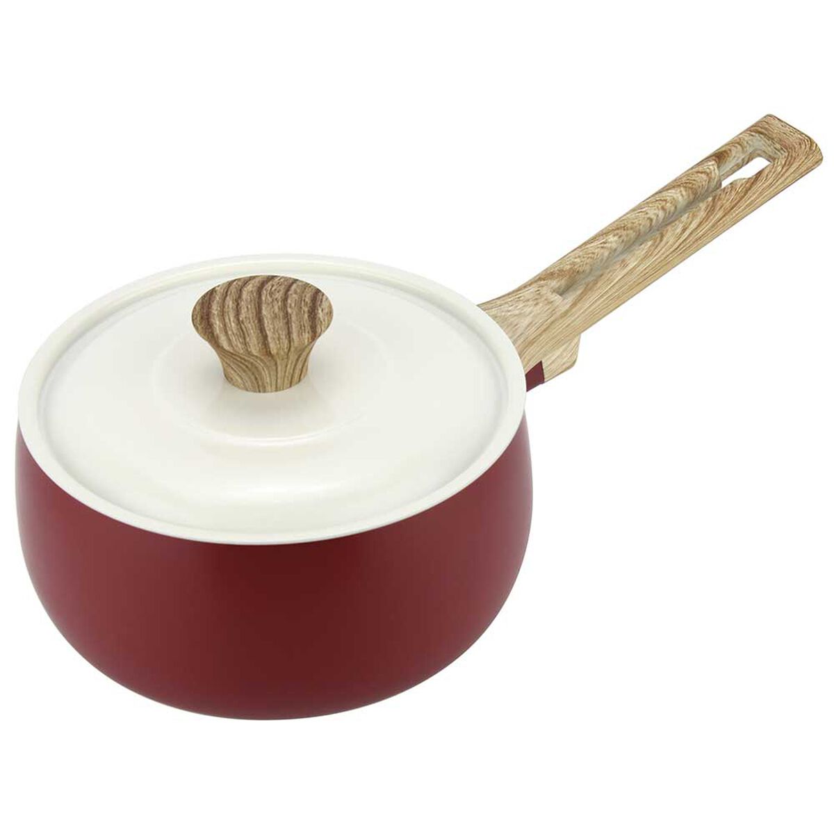 Batería de Cocina Aluminio Forjado Fantuzzi Biella  Rojo 7 Piezas