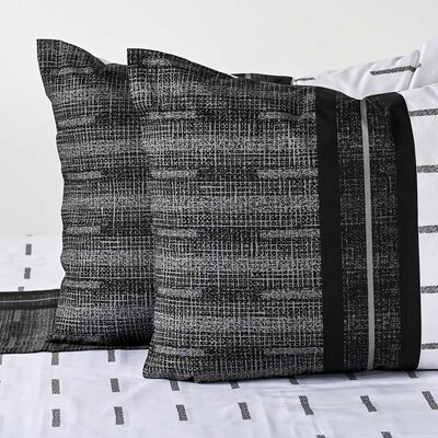 Imagen 2 del producto Juego de Sábanas American Family 144 Hilos 2 Plazas Vias Negro