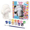 Pinta tu Propia Alcancia Poodle Art Champion