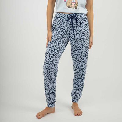 Pantalón de Pijama Largo Mujer Icono