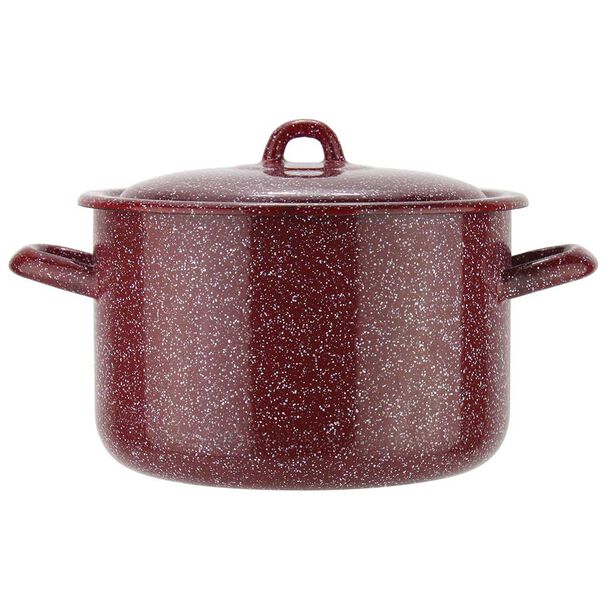 Cacerola Acero Vitrificado Fantuzzi Fundo Rojo 18 cm