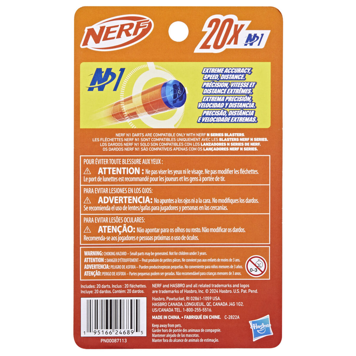 Dardos Nerf N Series 20 Unidades
