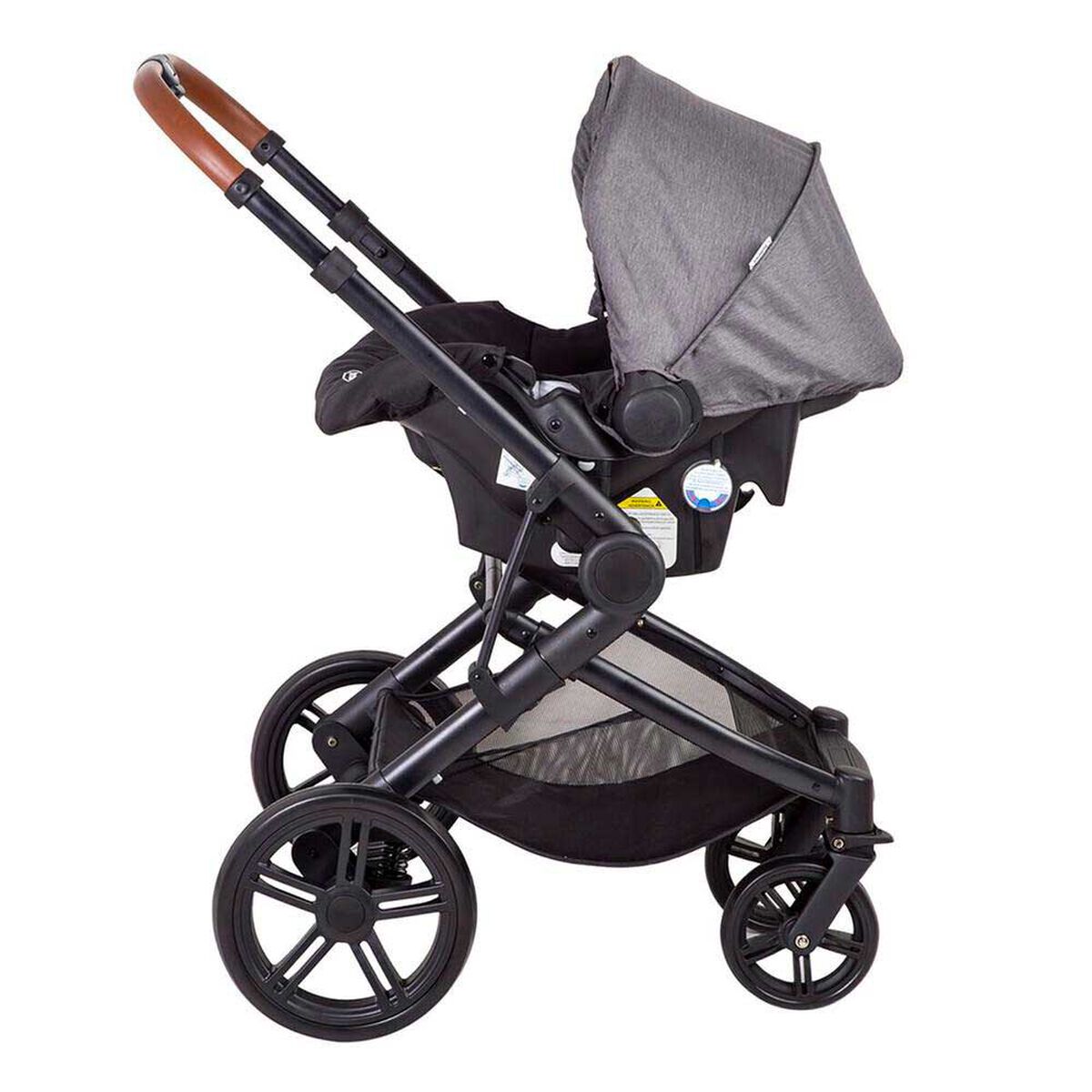 Coche Travel System Aspen Air Gris Sx