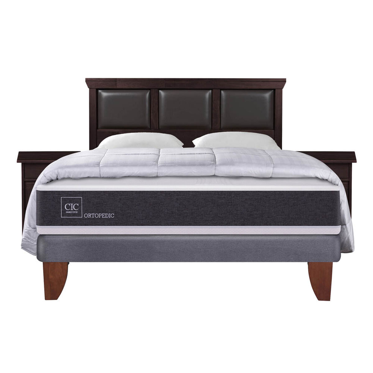 Cama Europea 2 Plazas Ortopedic