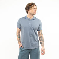 Polera Piqué Hombre Zibel Azul-Piedr, Beige, Blanco, Negro, Oliva