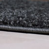 Bajada De Cama Doral Shaggy 90 x 50 cm Negro