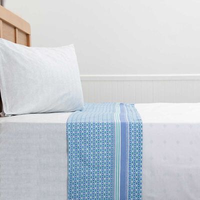 Imagen 2 del producto Juego de Sábanas Mashini 180 Hilos 1,5 Plazas Estampado Multicolor