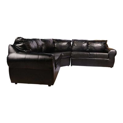 Imagen 2 del producto Sofá Seccional Kea Ikarus PU 5 Cuerpos Negro