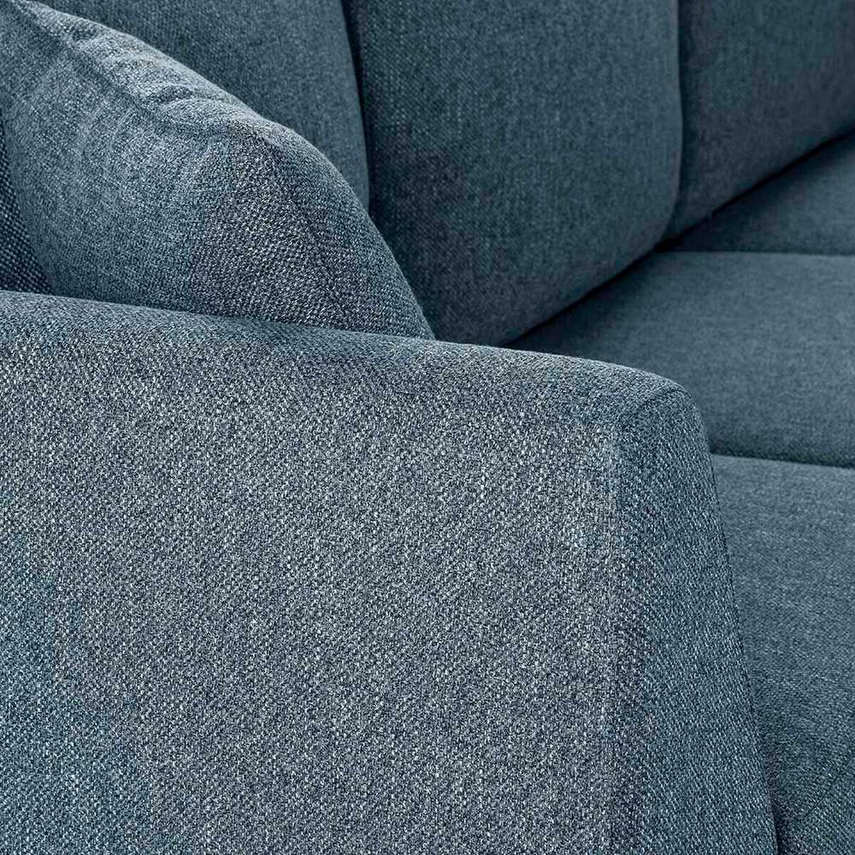 Sof&aacute; Seccional Derecho Rosen Carter 3-1 Cuerpos Denim