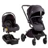 Coche Cuna Travel System Bebe Deluxe 360&deg; con Base Negro Bebesit