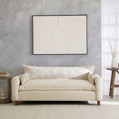 Imagen 1 del producto Sofá Mons Lirio 3 Cuerpos Crudo