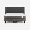 Cama Europea Rosen King New Style 2 Plus + Respaldo Lucio