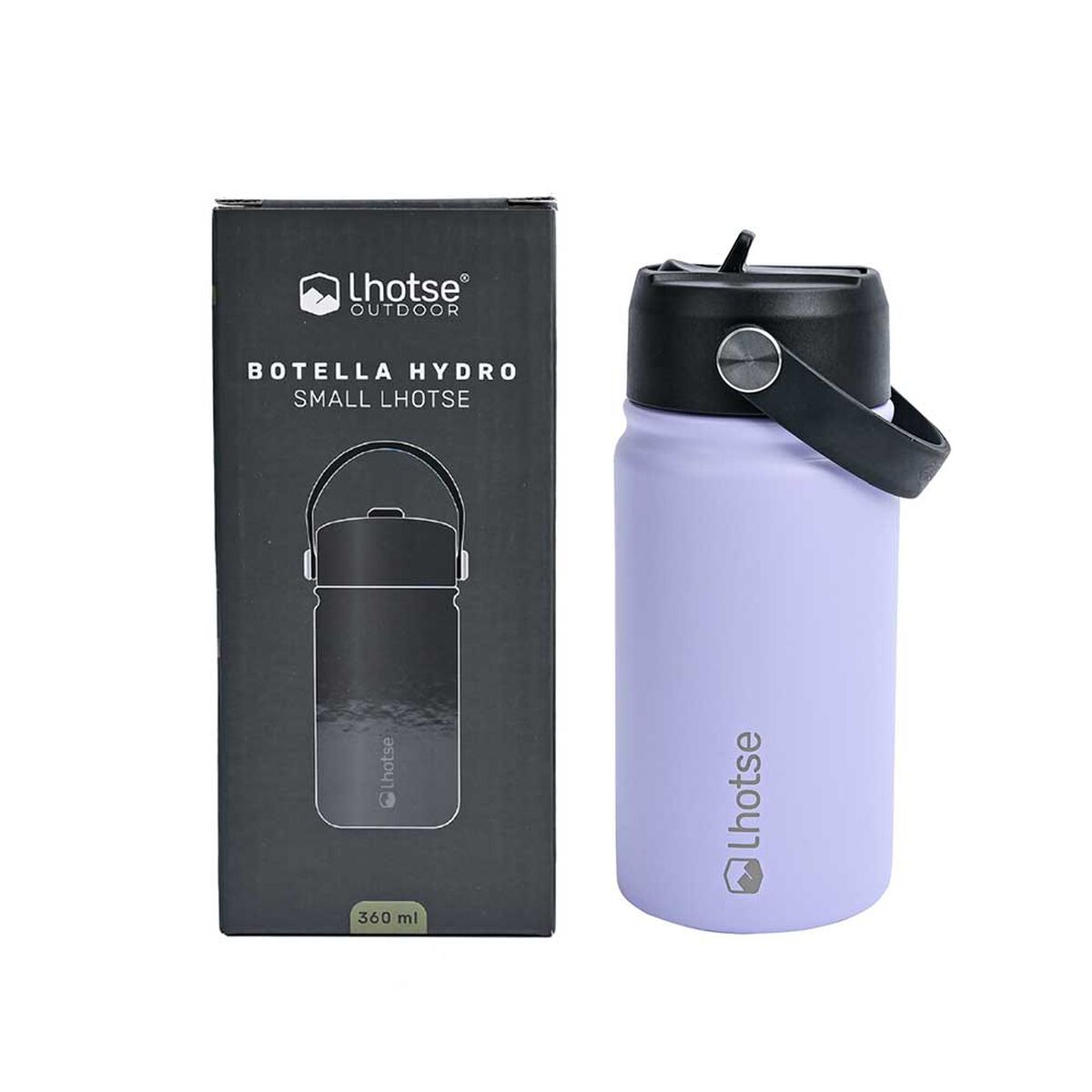 Botella Térmica Niño Insulada Hydro 360ml Lila Lhotse