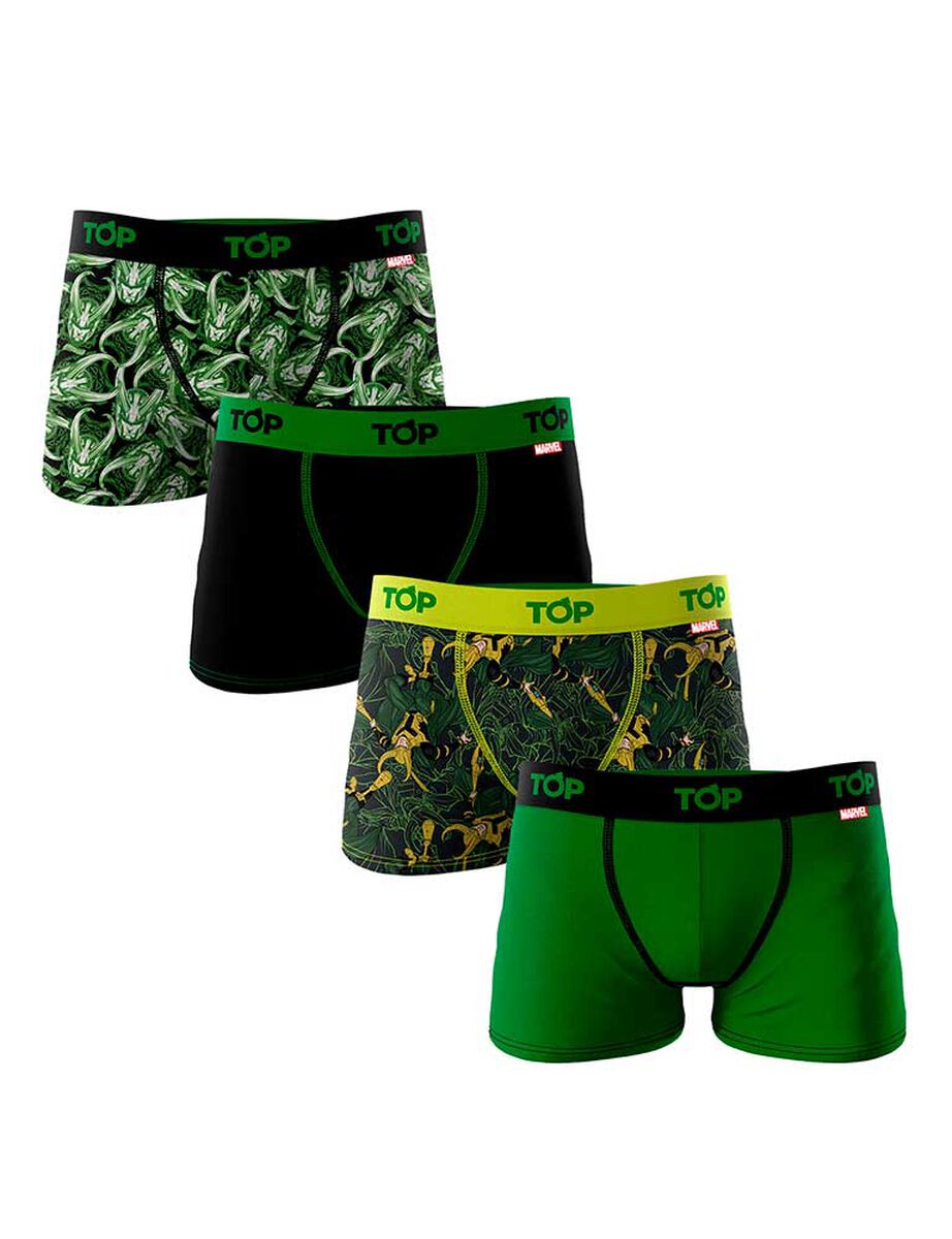 Pack Boxer de Algodón Niño Top Abc