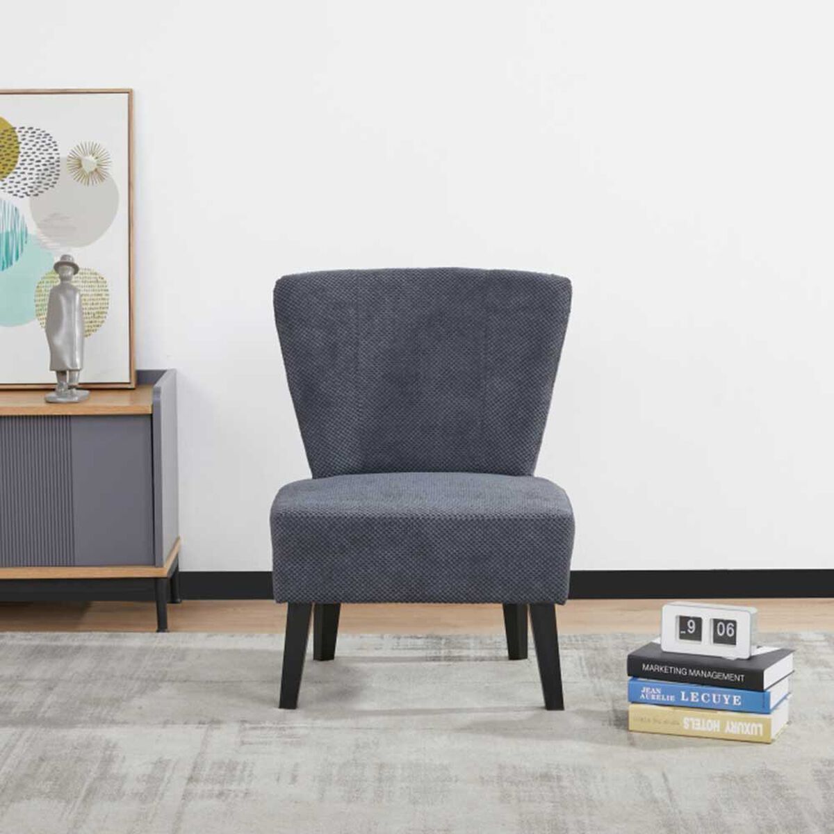 Poltrona Fm Furniture Grecia Gris