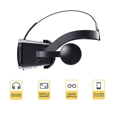 Imagen 2 del producto Kit Lentes de Realidad Virtual Levo Vr Box Ultra + Audífonos