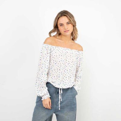 Blusa Campesina Mujer Icono