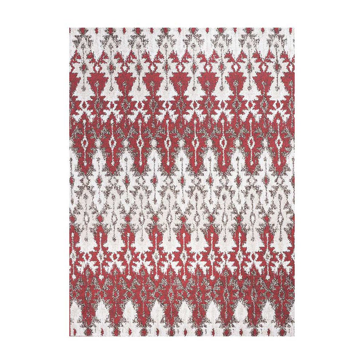 Alfombra Dib Kaleb 50 x 90 cm Rojo