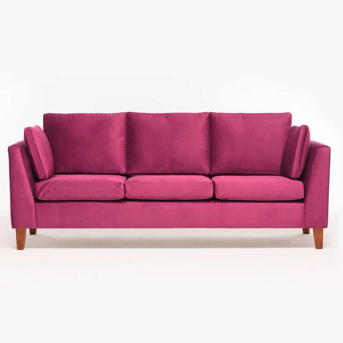 Sof&aacute; Barra Design Estocolmo 3 Cuerpos Morado