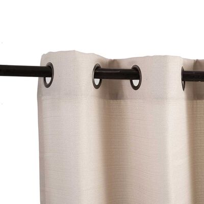 Imagen 2 del producto Set de Cortinas Mashini Atacama 140 x 220 cm Beige
