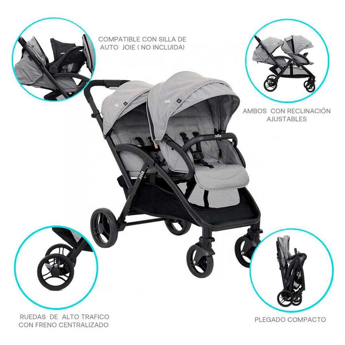 Coche Evalite Duo Pebble Joie