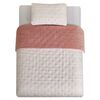 Quilt Horizon Sherpa Casa Linda 1,5 Plazas Rosa