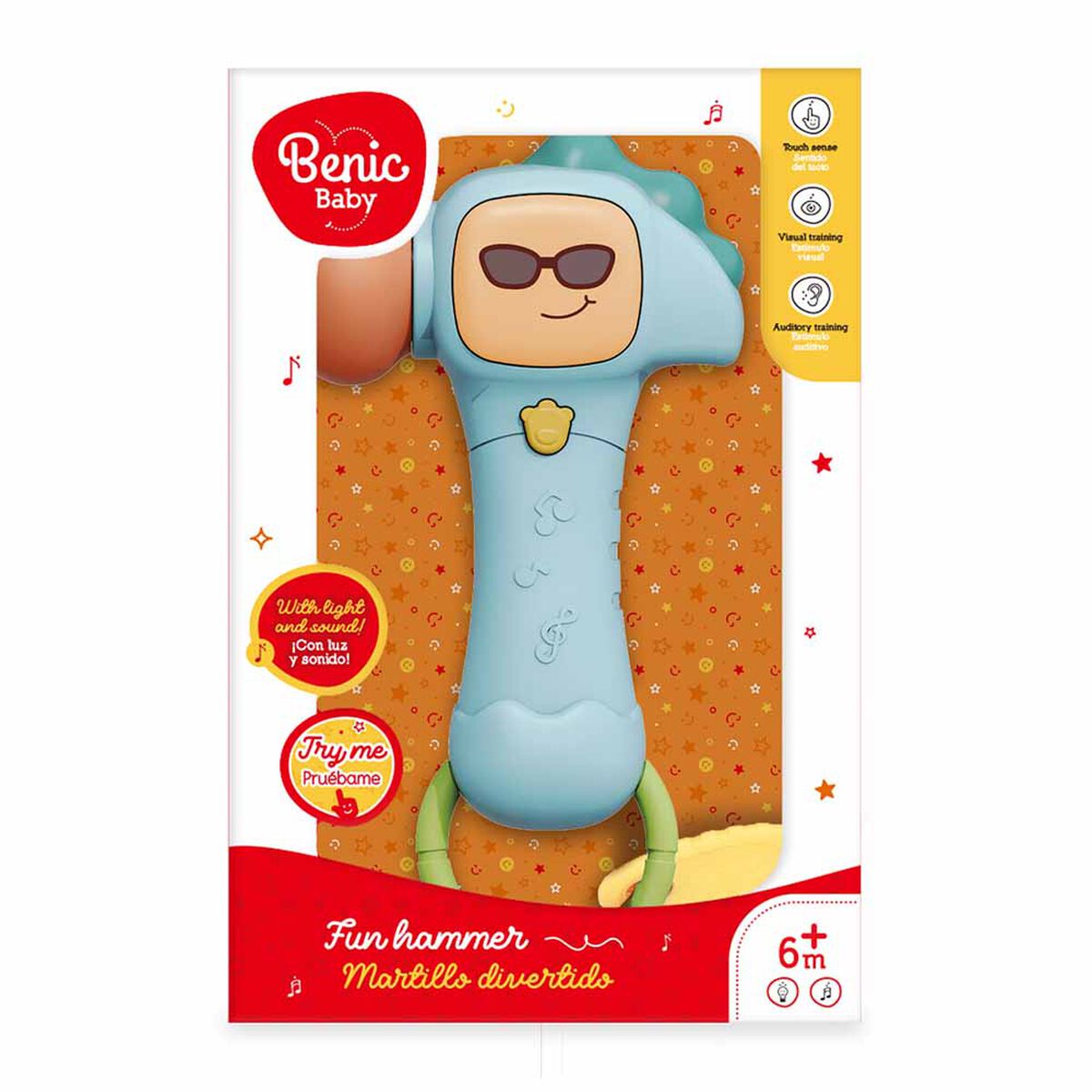 Martillo Divertido Celeste Benic Baby