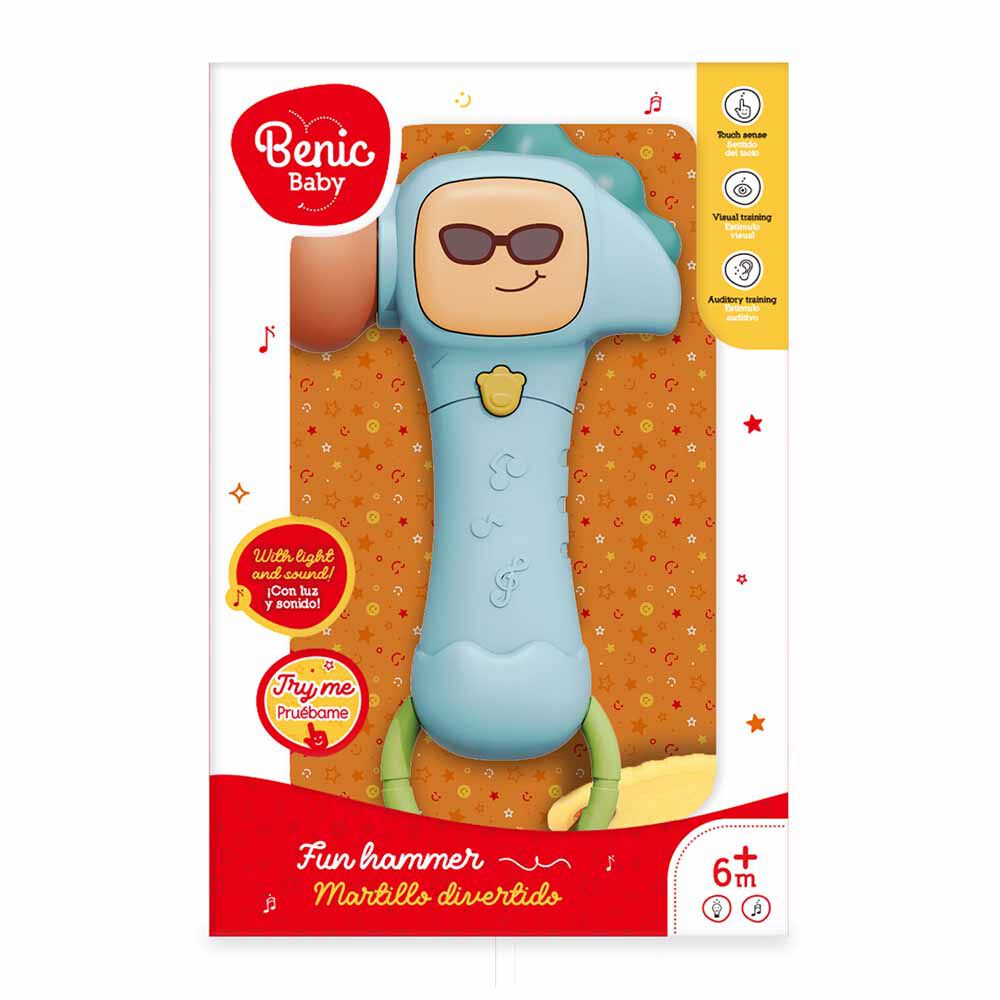 Martillo Divertido Celeste Benic Baby