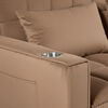 Sof&aacute; Cama Seccional Daniels Sidney 2 Cuerpos Caf&eacute;