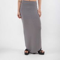 Falda Maxi Mujer Icono Silver