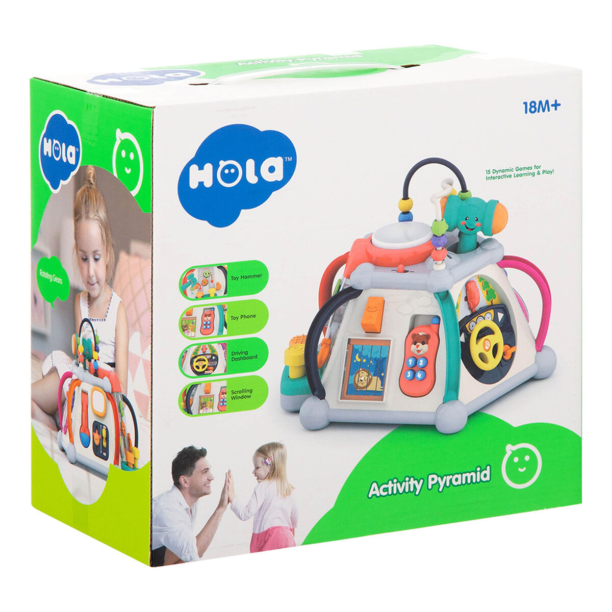 Piramide Juegos y Musical Interactivo Baby Way Bw-Jp15N