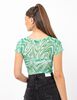 Polera Estampada Manga Corta Mujer Icono