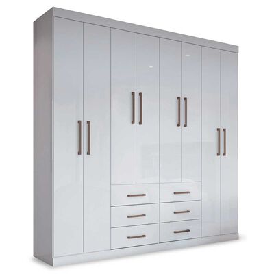 Imagen 2 del producto Clóset Onessta Liverpool 8 Puertas 6 Cajones Blanco